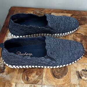 Skechers Blue Women’s Size 8.5 Sepulveda Blvd - A La Mode Casual Slip-on shoes